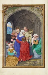 Gebetbuch des Kardinals Albrecht von Brandenburg - Die Grablegung